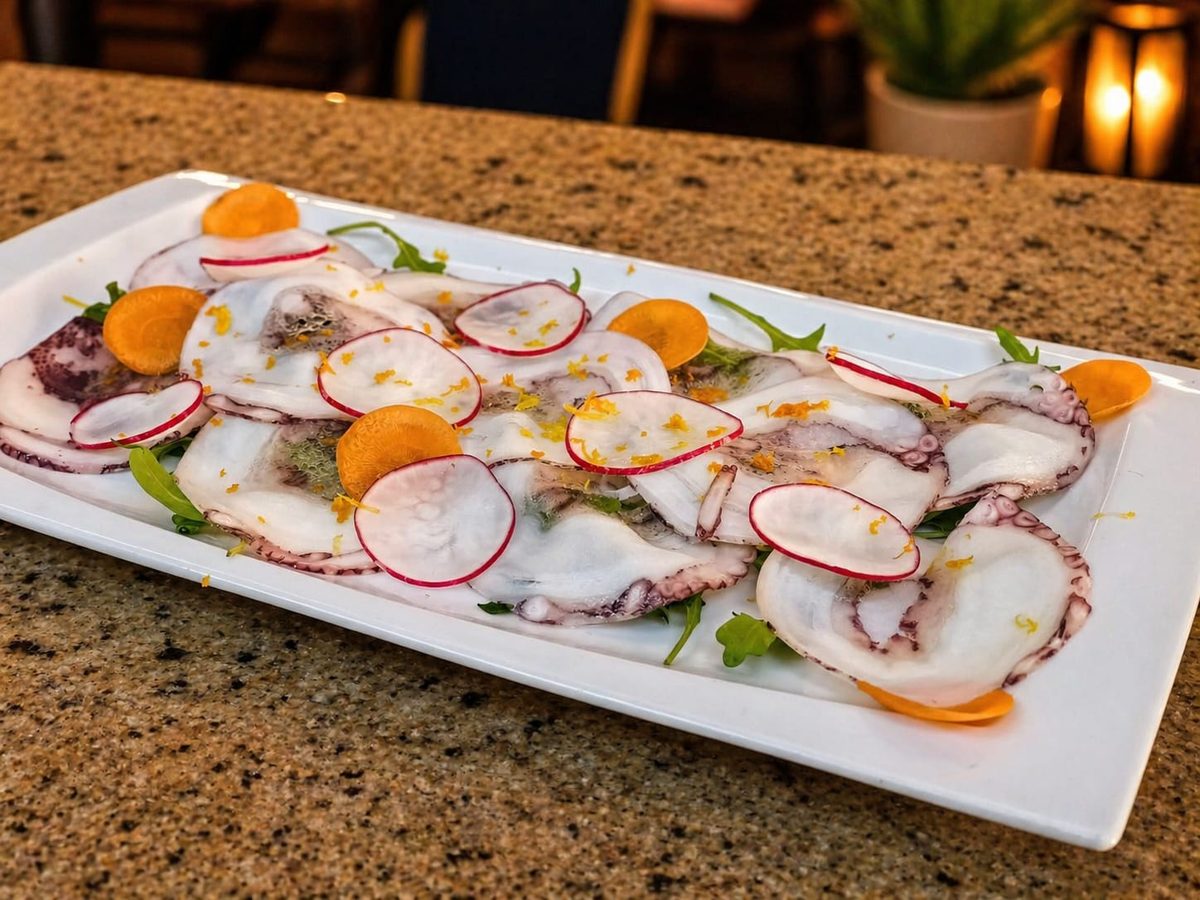Carpaccio de Pulpo