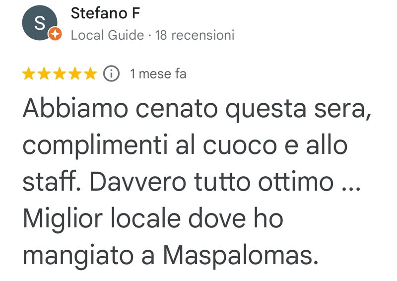 Reseña Stefano F